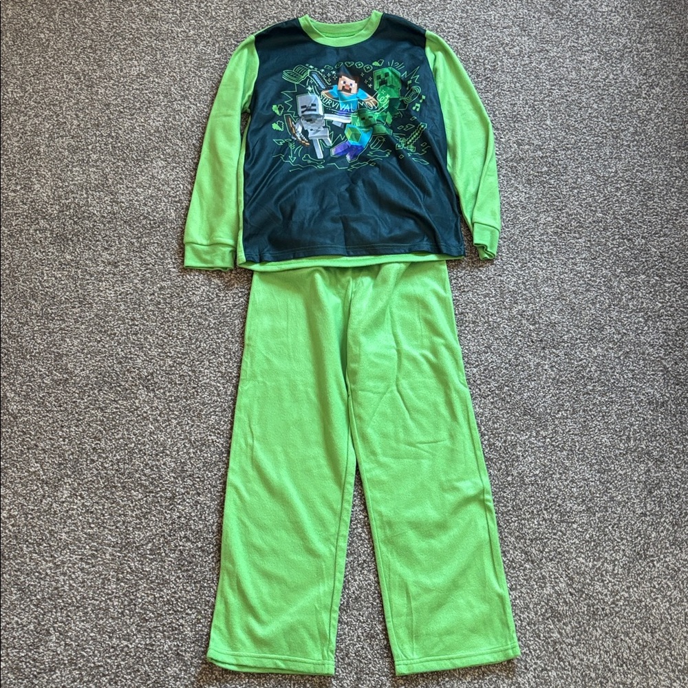 Minecraft boys pajamas set